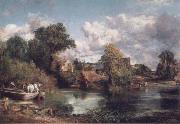 John Constable THe WHite hose oil